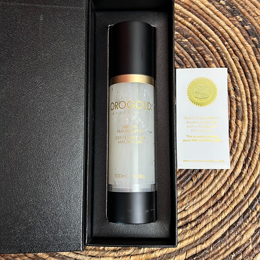Orogold 24k SIR Magma Peel 100ml NIB